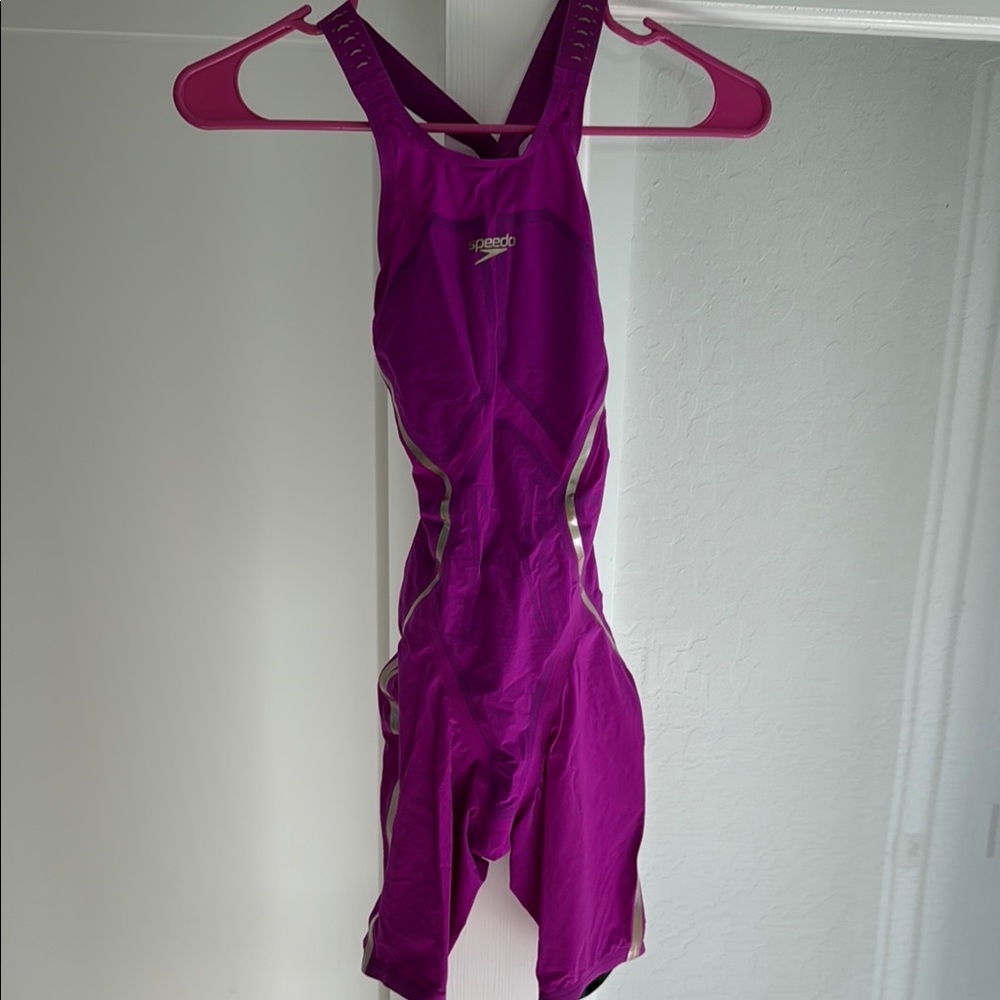 Speedo Fastskin LZR Racer X - Deep Purple - size 22